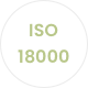 ISO18000 certification icon