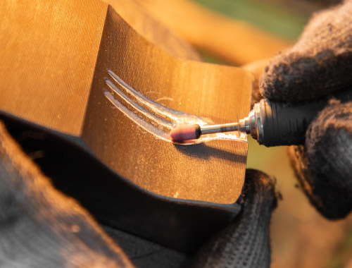 delicate table knife molding process